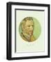 Old Masters, New Circles: Self Portrait-Vincent van Gogh-Framed Premium Giclee Print