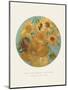 Old Masters, New Circles: Sunflowers, c.1889-Vincent van Gogh-Mounted Art Print