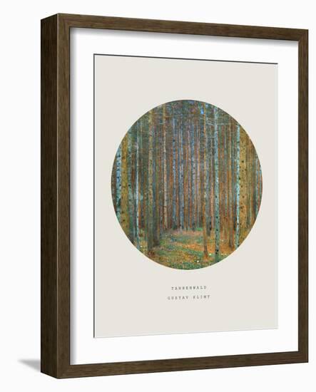 Old Masters, New Circles: Tannenwald (Pine Forest), c.1902-Gustav Klimt-Framed Art Print