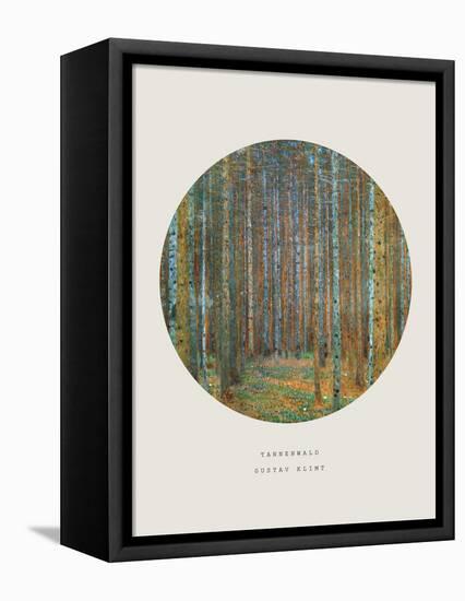 Old Masters, New Circles: Tannenwald (Pine Forest), c.1902-Gustav Klimt-Framed Stretched Canvas