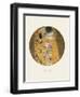 Old Masters, New Circles: The Kiss, c.1907-Gustav Klimt-Framed Art Print