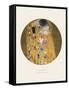 Old Masters, New Circles: The Kiss, c.1907-Gustav Klimt-Framed Stretched Canvas