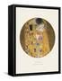 Old Masters, New Circles: The Kiss, c.1907-Gustav Klimt-Framed Stretched Canvas