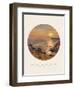 Old Masters, New Circles: The Setting of the Sun at Douarnenez-Pierre-Auguste Renoir-Framed Giclee Print