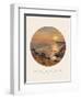 Old Masters, New Circles: The Setting of the Sun at Douarnenez-Pierre-Auguste Renoir-Framed Giclee Print