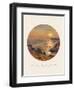 Old Masters, New Circles: The Setting of the Sun at Douarnenez-Pierre-Auguste Renoir-Framed Premium Giclee Print