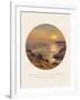 Old Masters, New Circles: The Setting of the Sun at Douarnenez-Pierre-Auguste Renoir-Framed Giclee Print