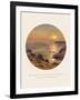 Old Masters, New Circles: The Setting of the Sun at Douarnenez-Pierre-Auguste Renoir-Framed Giclee Print