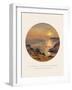 Old Masters, New Circles: The Setting of the Sun at Douarnenez-Pierre-Auguste Renoir-Framed Giclee Print