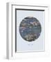 Old Masters, New Circles: Water Lilies (Nympheas), c.1916-Claude Monet-Framed Art Print