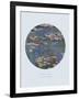 Old Masters, New Circles: Water Lilies (Nympheas), c.1916-Claude Monet-Framed Art Print