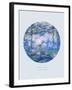 Old Masters, New Circles: Water Lilies (Nympheas), c.1916-Claude Monet-Framed Art Print