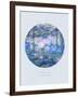 Old Masters, New Circles: Water Lilies (Nympheas), c.1916-Claude Monet-Framed Art Print