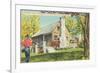 Old Matt's Cabin, Branson, Missouri-null-Framed Premium Giclee Print