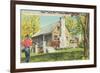 Old Matt's Cabin, Branson, Missouri-null-Framed Art Print