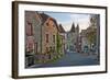 Old Medieval Looking European Street-vitalytitov-Framed Photographic Print