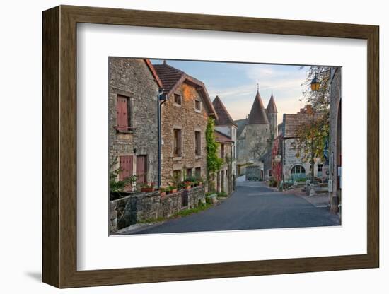 Old Medieval Looking European Street-vitalytitov-Framed Photographic Print