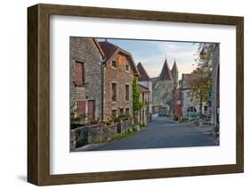 Old Medieval Looking European Street-vitalytitov-Framed Photographic Print