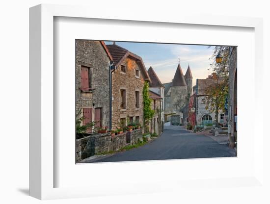 Old Medieval Looking European Street-vitalytitov-Framed Photographic Print