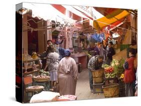 Old Medina, Casablanca, Morocco, North Africa, Africa-Graham Lawrence-Stretched Canvas