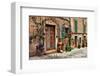 Old Mediterranean Towns Street-null-Framed Art Print