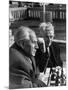 Old Men Playing Chess-null-Mounted Photographic Print