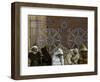 Old Men Talking, Morocco-Pietro Simonetti-Framed Photographic Print