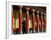 Old Men Turning Prayer Wheels, Tagong Temple, Tagong, Sichuan, China-Porteous Rod-Framed Photographic Print
