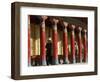 Old Men Turning Prayer Wheels, Tagong Temple, Tagong, Sichuan, China-Porteous Rod-Framed Photographic Print