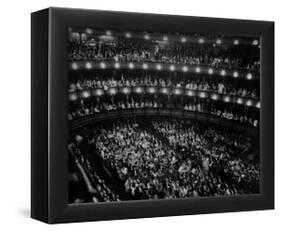 Old Met Opera Interior-null-Framed Poster