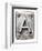 Old Metal Alphabet Letter A-donatas1205-Framed Art Print