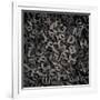 Old Metal Letters Background-Andrey_Kuzmin-Framed Art Print