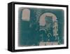 Old Milan-NaxArt-Framed Stretched Canvas