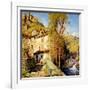 Old Mill at Pelago, Italy, 1913-Willard Leroy Metcalf-Framed Giclee Print