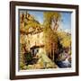 Old Mill at Pelago, Italy, 1913-Willard Leroy Metcalf-Framed Giclee Print