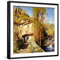 Old Mill at Pelago, Italy, 1913-Willard Leroy Metcalf-Framed Giclee Print