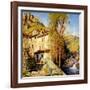 Old Mill at Pelago, Italy, 1913-Willard Leroy Metcalf-Framed Giclee Print