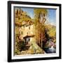 Old Mill at Pelago, Italy, 1913-Willard Leroy Metcalf-Framed Giclee Print