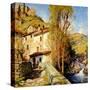 Old Mill at Pelago, Italy, 1913-Willard Leroy Metcalf-Stretched Canvas