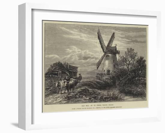 Old Mill at Ty Corss, North Wales-James Orrock-Framed Giclee Print