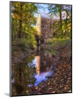 Old Mill Reflections, New Jersey-George Oze-Mounted Photographic Print