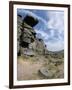 Old Millstones Left at Quarried Edge of Gritstone, Peak District National Park, England-Tony Waltham-Framed Photographic Print