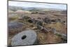 Old Millstones, Stanage Edge, Fine Spring Day-Eleanor Scriven-Mounted Photographic Print