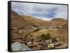 Old Mining Ghost Town of Pulacayo, Famously Linked to Butch Cassidy and Sundance Kid, Bolivia-Simon Montgomery-Framed Stretched Canvas