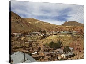 Old Mining Ghost Town of Pulacayo, Famously Linked to Butch Cassidy and Sundance Kid, Bolivia-Simon Montgomery-Stretched Canvas