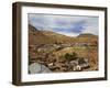 Old Mining Ghost Town of Pulacayo, Famously Linked to Butch Cassidy and Sundance Kid, Bolivia-Simon Montgomery-Framed Photographic Print