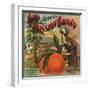 Old Mission Brand - Placentia, California - Citrus Crate Label-Lantern Press-Framed Art Print