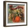 Old Mission Brand - Placentia, California - Citrus Crate Label-Lantern Press-Framed Art Print