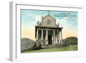 Old Mission, Coer D'Alene-null-Framed Art Print