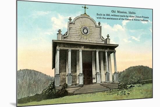 Old Mission, Coer D'Alene-null-Mounted Art Print